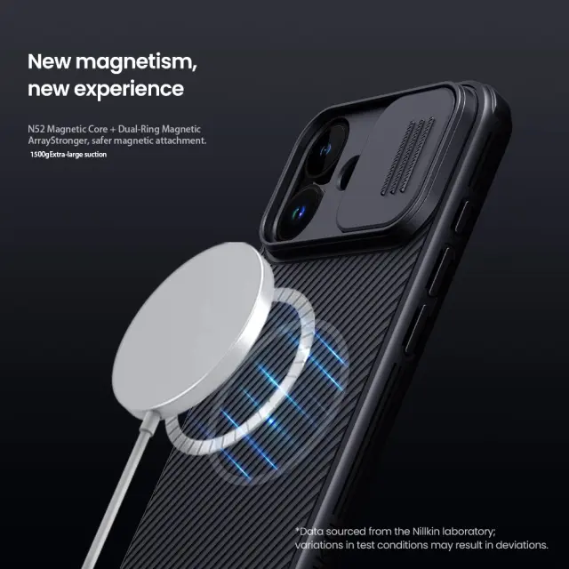Nillkin CamShield PRO Magnetic Hard Case for Apple iPhone 17 Black 3