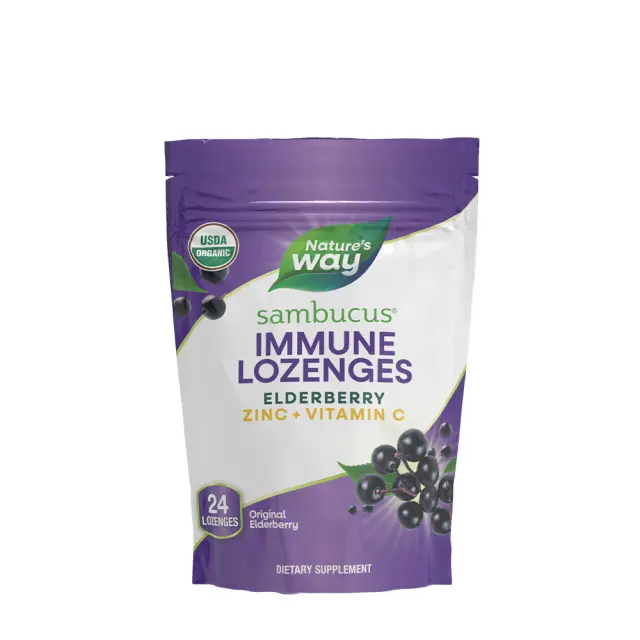 Nature's Way Sambucus Immune Organic Lozenge