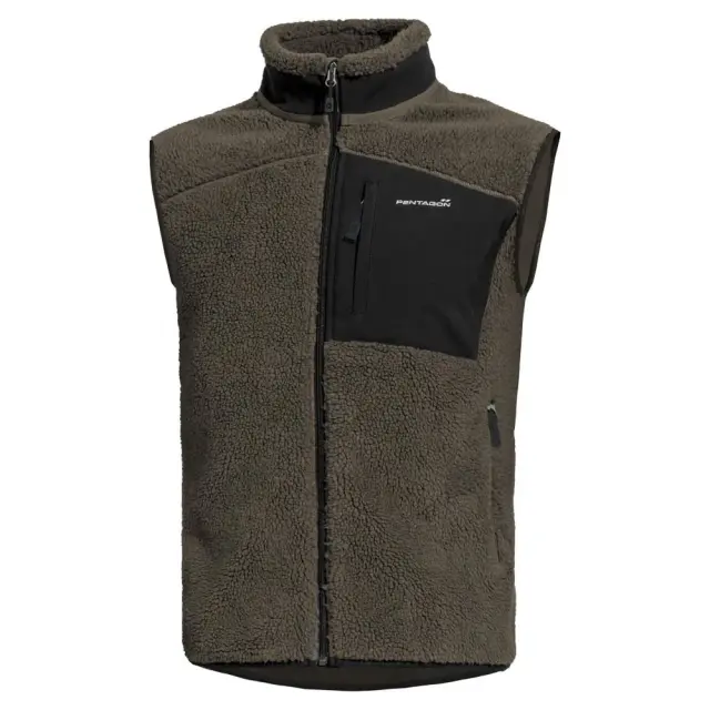 Pentagon Summit Sherpa Fleece Vest-Γιλέκο Fleece για Τακτική & Υπηρεσιακή Χρήση - 06Ε-RAL7013