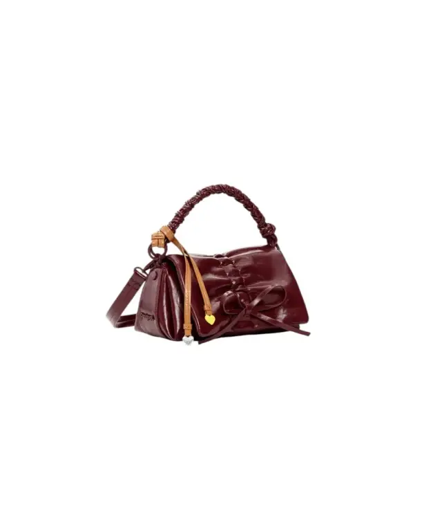 Desigual - Γυναικεία Τσάντα Ώμου Rodio Naron Mini 26SAXP91-3032 Βυσσινί 3