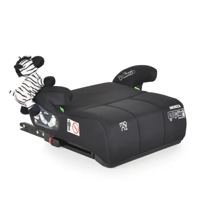 Moni Καθισματάκι Αυτοκινήτου Booster i-Size Monza 22-36 kg με Isofix Black 3801005151523