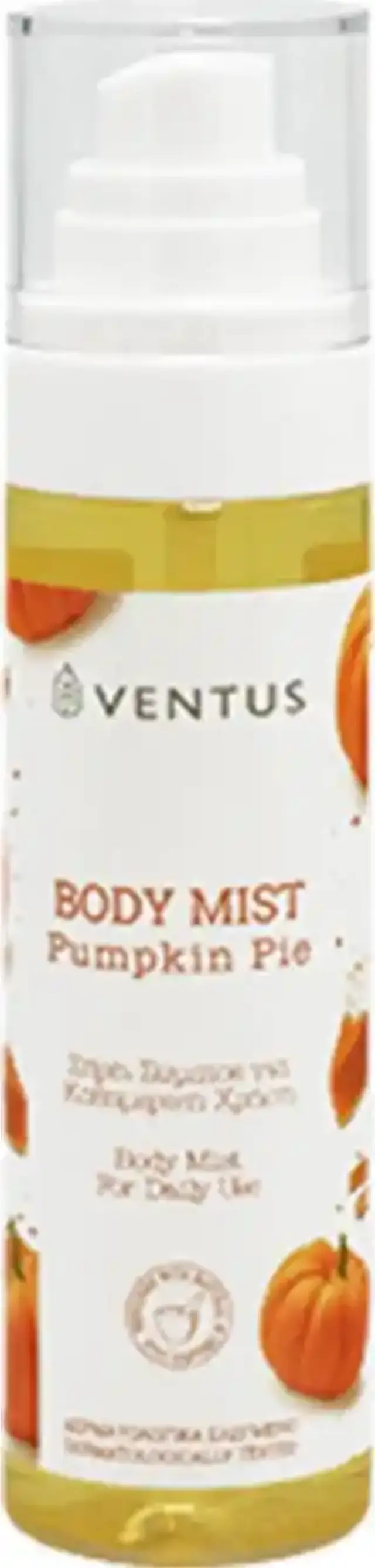 Ventus Pumpkin Pie Body Mist Αρωματικό Σπρέι Σώματος 100ml