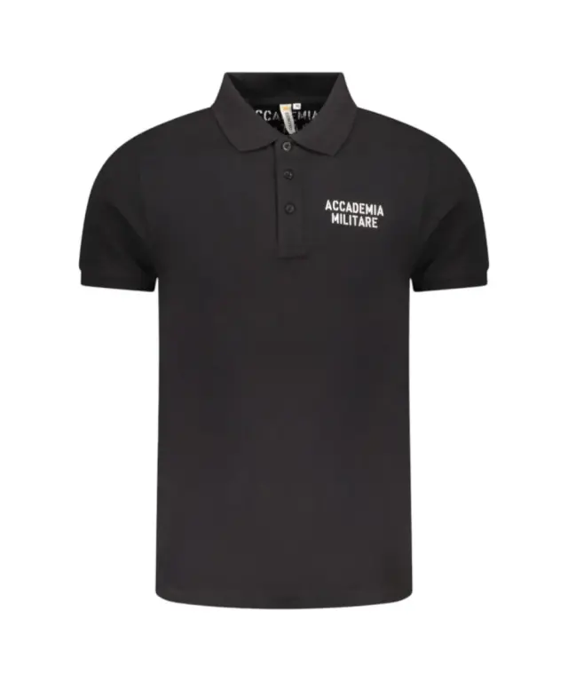 Accademia Militare - Ανδρικό T-shirt Army 1659 Mens Polo S5S629-5584-002 Μαύρο