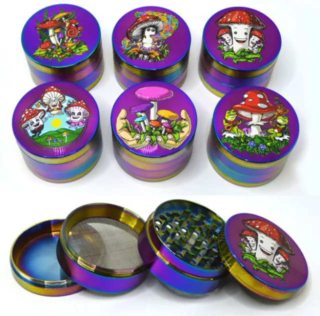 Atomic Grinder Τρίφτης Mushrooms 55mm - 4 Parts