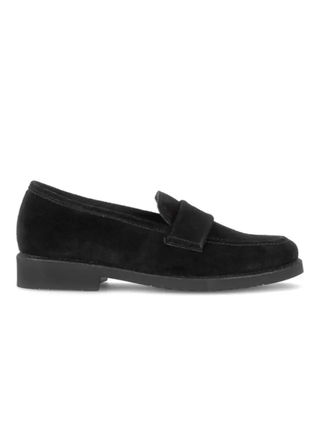 Gabor Μοκασίνια-Loafers Γυναικείο δέρμα Nubuck Μαύρο GAB/95310 17-SCHWARZ 3