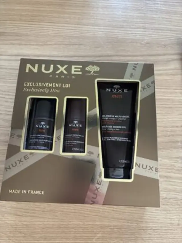 Nuxe Men Xmas Promo Exclusively Him με Multi-Use Shower Gel  200ml Gel Ενυδάτωσης Προσώπου 50ml & Ανδρικό Αποσμητικό 24ωρης Προστασίας 50ml 1σετ