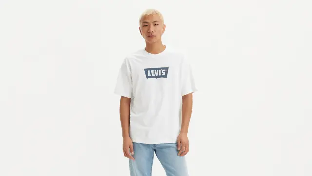 VINTAGE BW GRAPHIC TEE WHITES - VINTAGE INDIGO BW WH White - S