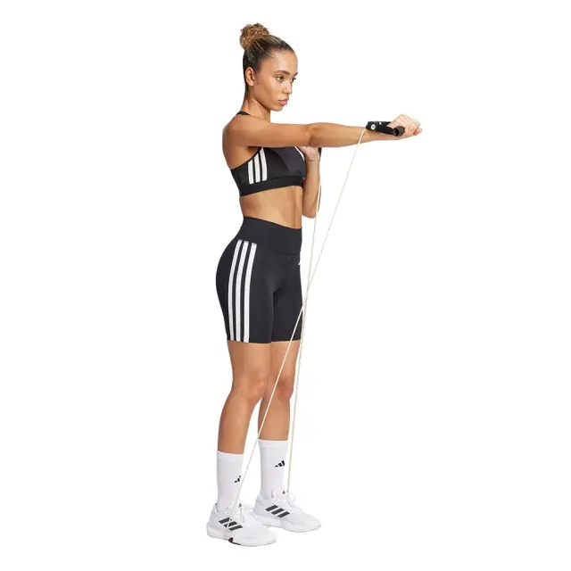 adidas Performance Women's Optime Essentials 3Stripes Bike Shorts Μαύρο JD6536 (adidas Performance) 3