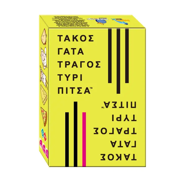 Epsilon Games Επιτραπέζιο Τάκος Γάτα Τράγος Τυρί Πίτσα (8+ ετών) 2-8 Άτομα 172021
