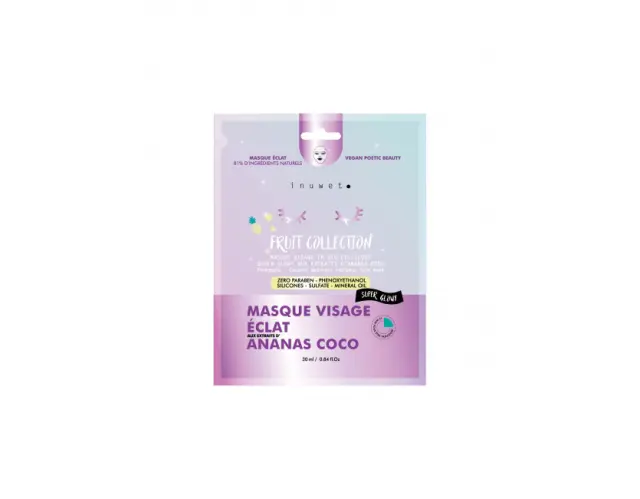 INUWET RADIANCE PINEAPPLE FACE MASK 30ML
