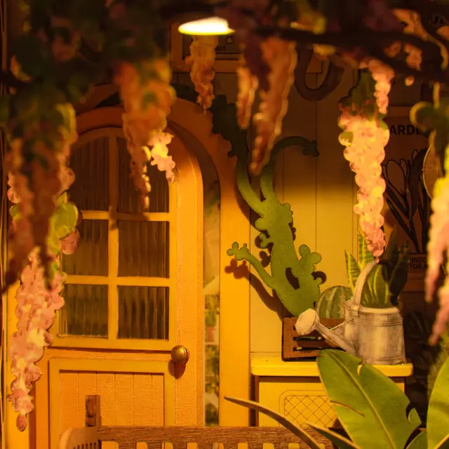 Robotime DIY Κατασκευή Gardenhouse Book Nook TGB06 3