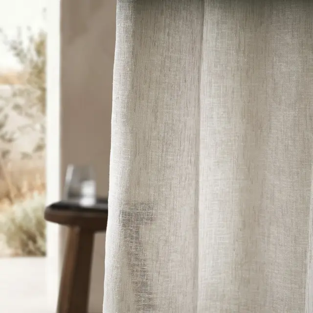 Κουρτίνα με Τρουκς Gofis Home Combe 20-04-502/01 Cloud Grey 140x280 3