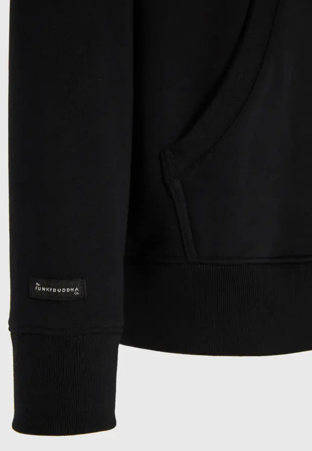 Funky Buddha Hoodie Black FBM012-002-06-Black - S 3