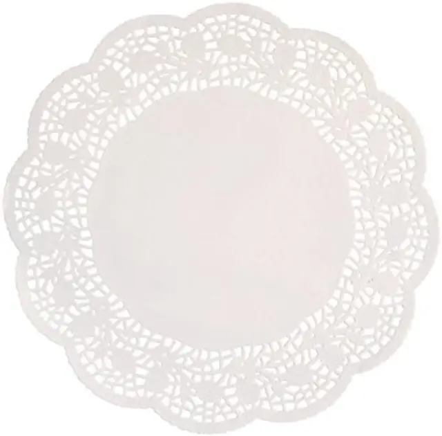 Δαντελωτά Λευκό 26.6 εκ Doilies / 16 τεμ