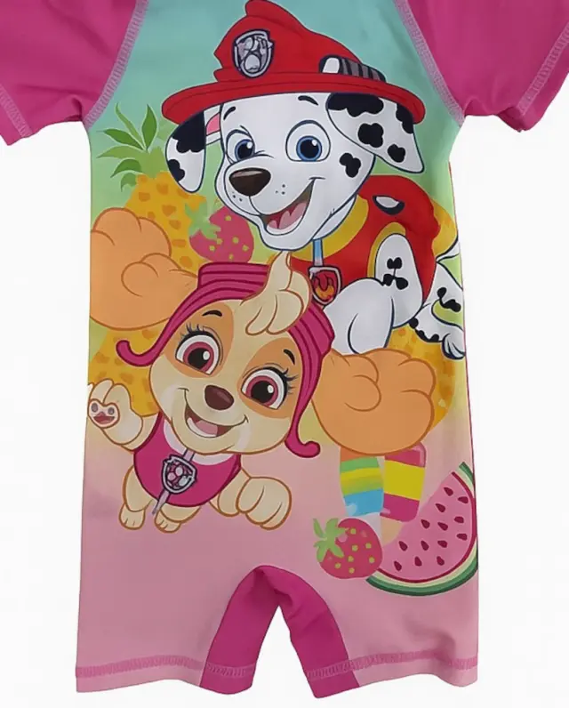 Ολόσωμο Μαγιό UV 50 για Κορίτσι Paw Patrol Pink 8080175 - 12-18 M (86-92cm) 3