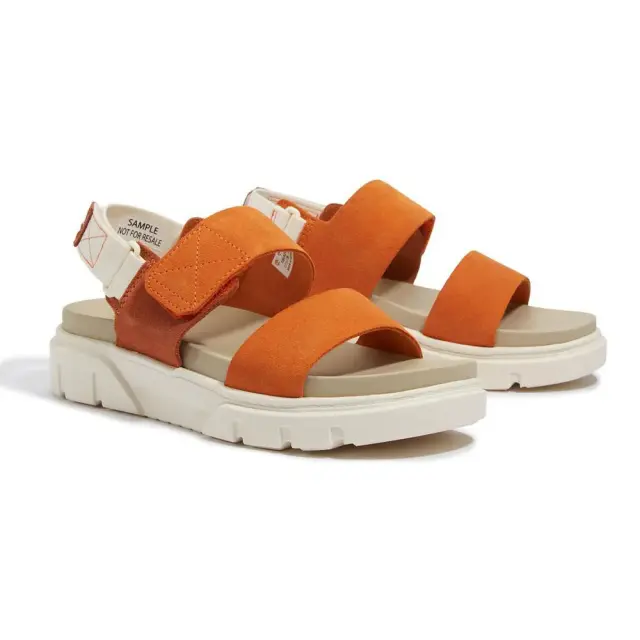 Γυναικεία Ανατομικά Δερμάτινα Πέδιλα Timberland Greyfield TB0A2QJAETL Πορτοκαλί Πορτοκαλί - 36 2