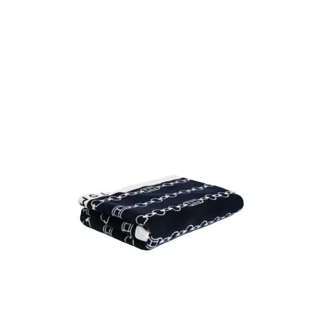 Tommy Hilfiger Πετσέτα Θαλάσσης Unisex Chain Print 100x180εκ., Χρώμα Flag Chain Dark Night Navy - ONESIZE 2