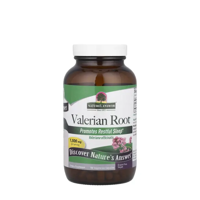 Nature's Answer Valerian Root 180 Veg Capsules