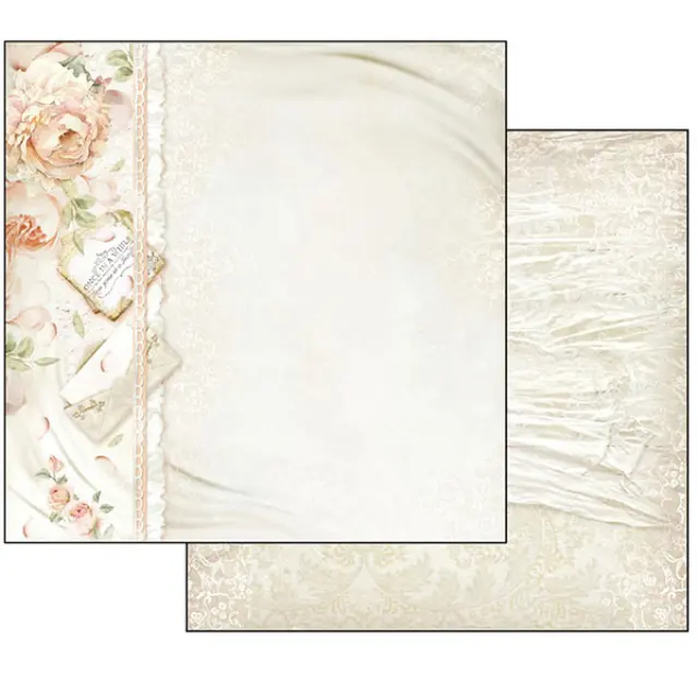 Χαρτί Scrapbooking Stamperia Διπλής Όψης - Παιώνιες - 31x30cm
