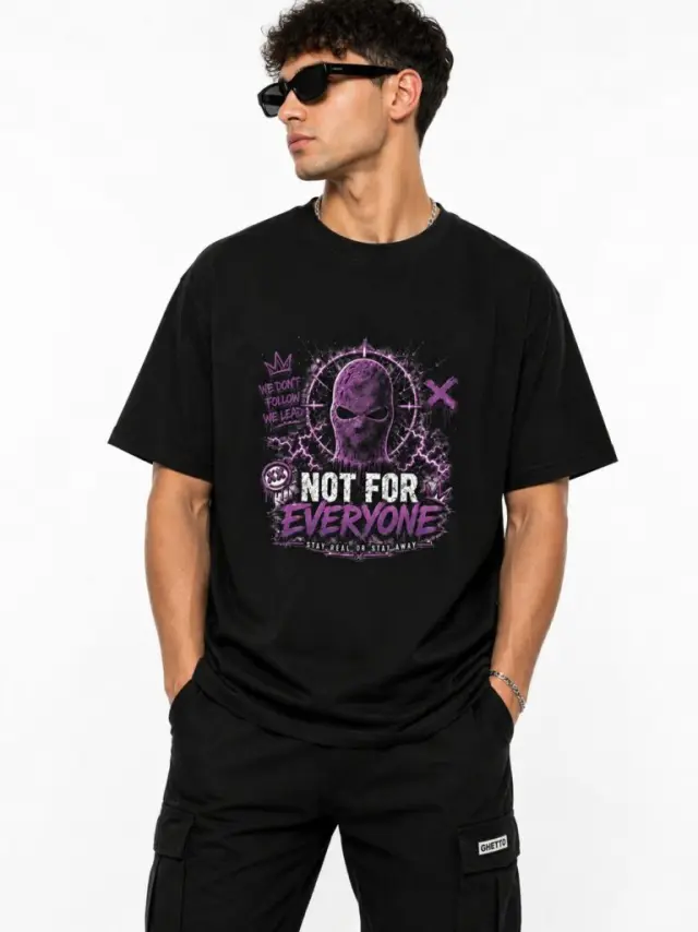 Ghetto Greece "Not For Everyone" Purple Edition T-Shirt 2