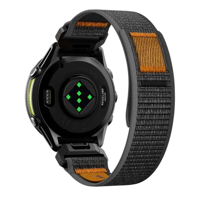 SPIGEN ATHLEX AIR GARMIN QUICKFIT 22 MM ACTIVE BLACK/ORANGE 3
