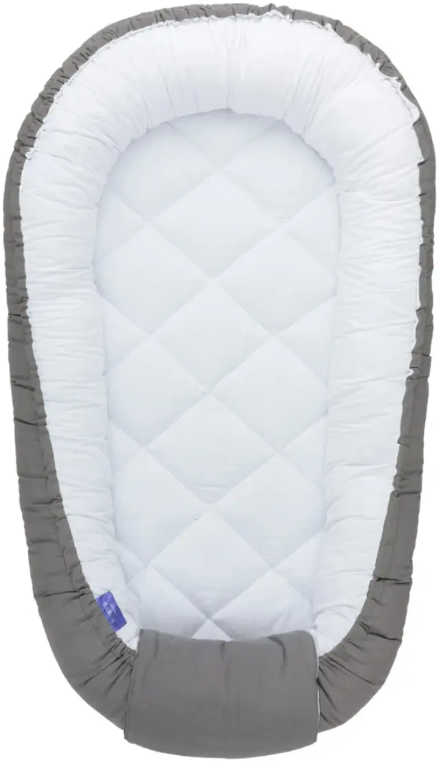 Φωλιά Διπλής Όψεως 55x100cm Pastel White Grey Comfort 5904506809196 3
