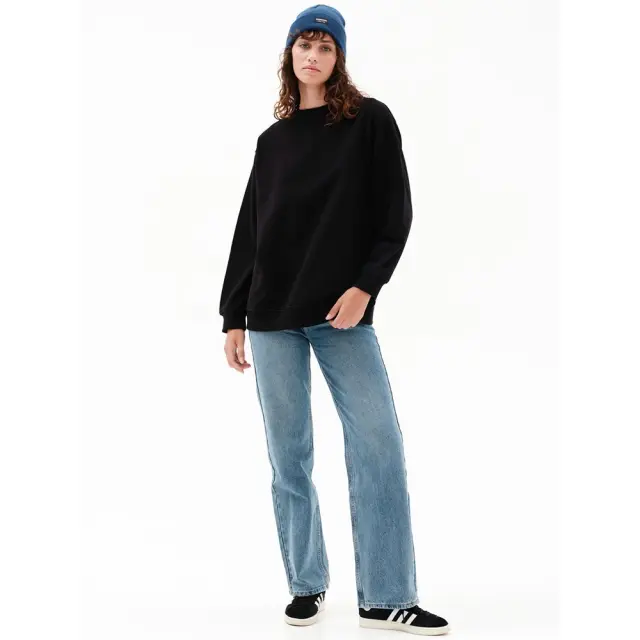 Emerson Classic Sweatshirt (232.EW20.305-Black) - Μαύρο 2