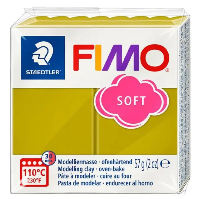 Πολυμερικός Πηλός Staedtler Fimo Soft NoT51 - Beach Grass - 57gr