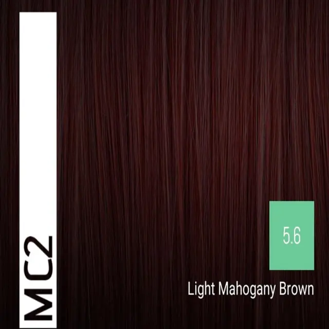 Sensus MC2 Permanent Hair Color 5.6 Light Mahogany Brown 100ml - (μόνιμη βαφή χωρίς αμμωνία καστανό ανοιχτό μαονί) 2