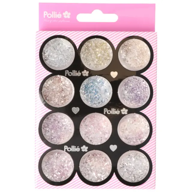 Pollie Glitter Set 12τμχ 2