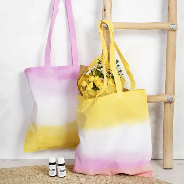 Υφασμάτινη τσάντα 38x42cm με μακρύ χερούλι, λευκή 3