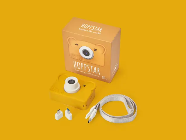 Hoppstar Παιδική Φωτογραφική Μηχανή από 3+ ετών - Rookie Honey κίτρινο 76892 3