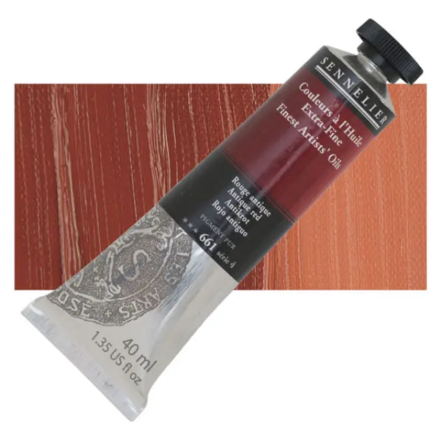 Sennelier Λάδι Finest Artists Oil 661 Antique Red - 40ml