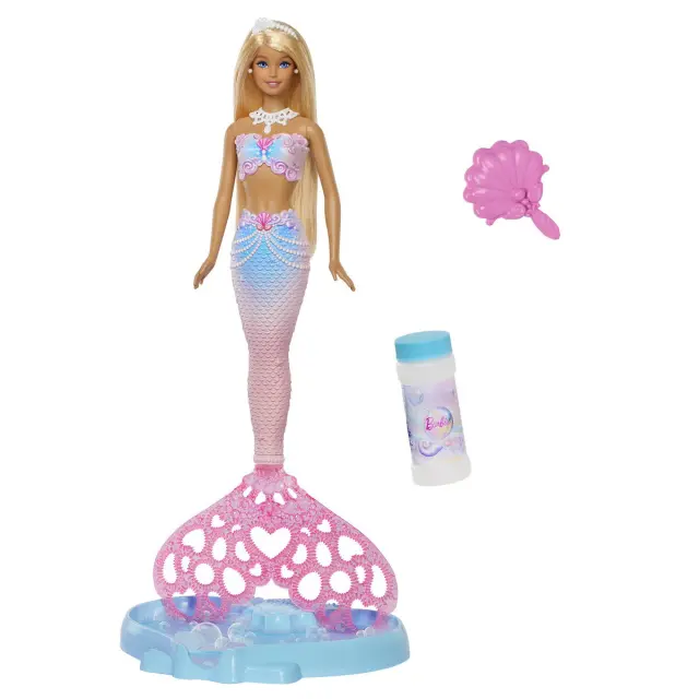 Barbie Κούκλα Γοργόνα με Φούσκες / JLW56 (Mattel)