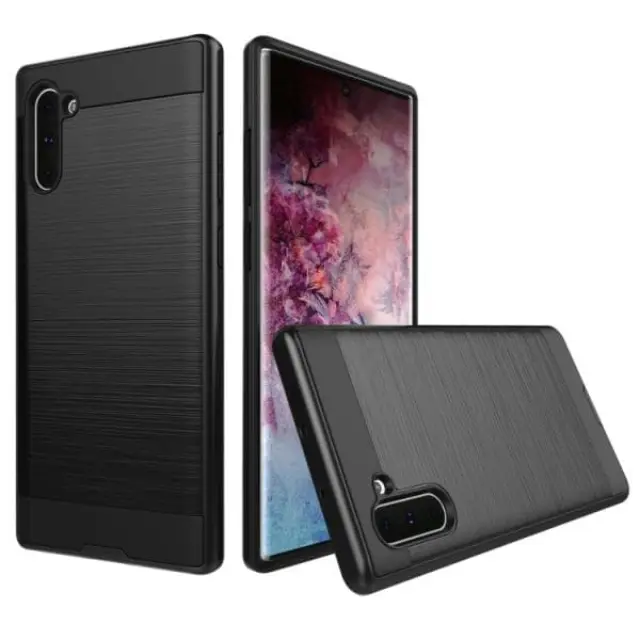 Rugged Armor Προστατευτική Θήκη Σιλικόνης για Samsung Galaxy Note 10 Μαύρη OEM