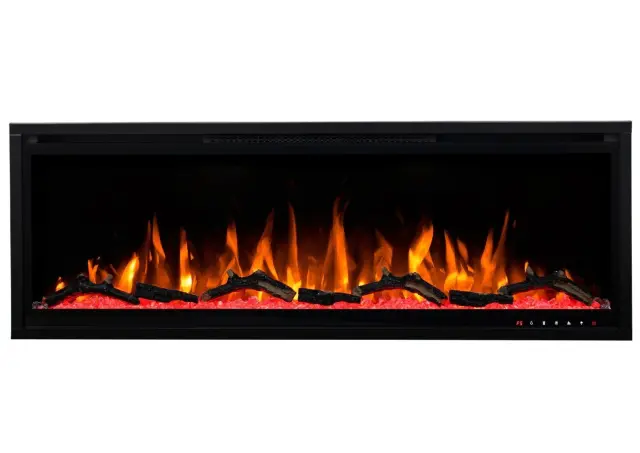 Ηλεκτρικό Τζάκι Επιτοίχιο και Ένθετο LUXURIUS-S800 L.E.D 1600W - Hitense