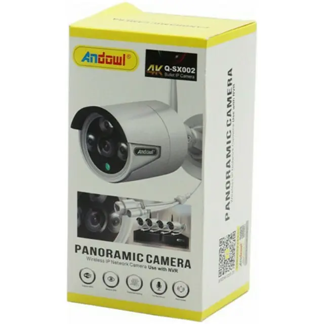 Andowl IP Κάμερα Παρακολούθησης Wi-Fi 4K Αδιάβροχη με Μικρόφωνο Q-SX002 3