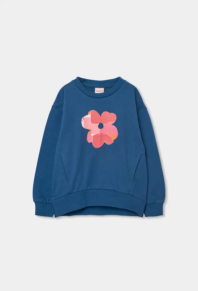 Boboli fleece sweatπουκάμισο για κορίτσι 323165-2610