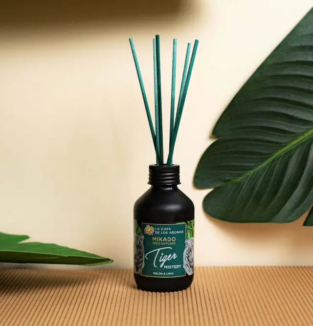 La Casa de los Aromas Αρωματικό Χώρου Tiger Mystery με sticks Lily + Πεπόνι 100ml 3