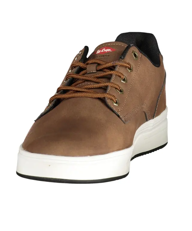Lee Cooper - Ανδρικά Sneakers Discovery Low LCM629505-PRALIN Καφέ 2