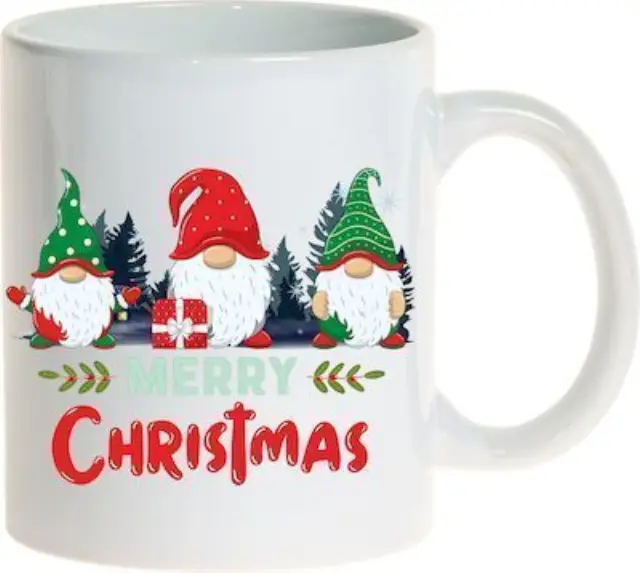 κούπα κεραμική χριστουγεννιάτικη merry christmas (κωδ. 3596)