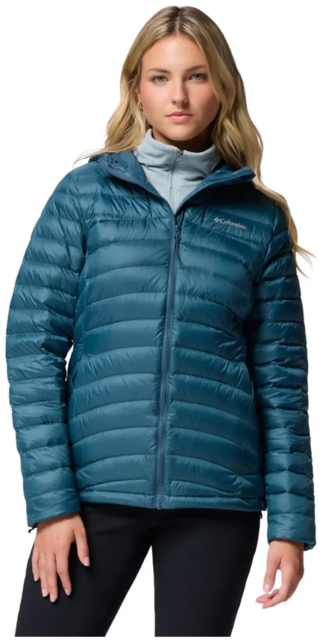 Columbia Corelite™ Γυναικείο Πουπουλένιο Μπουφάν Everblue - 2133521-429 - M