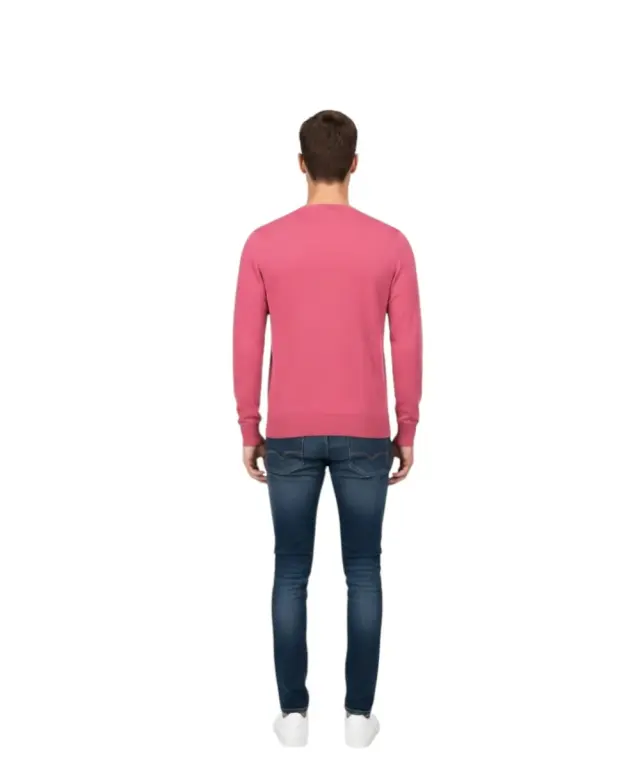 Cavalli Class - Ανδρικό Πουλόβερ Crewneck TXM60AMAC01-02002 Κόκκινο 2