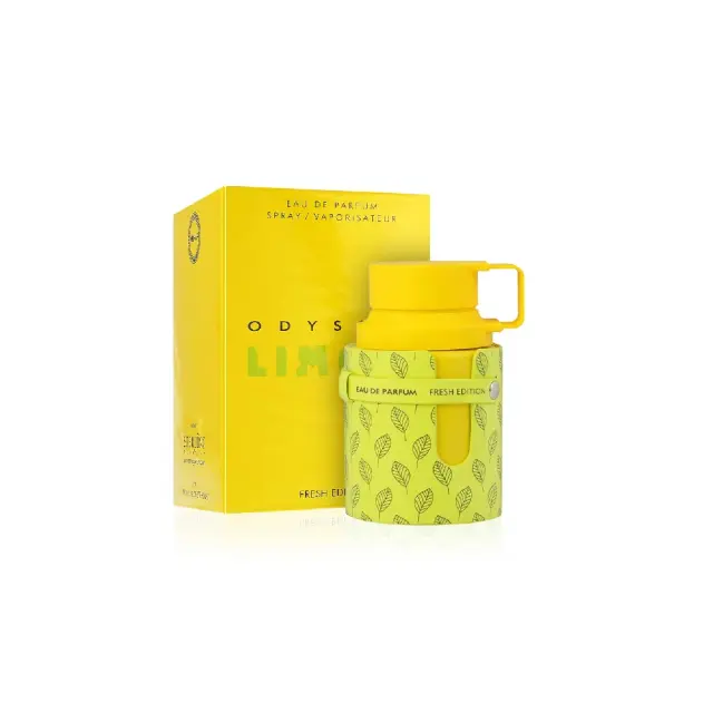 Armaf Odyssey Limoni Fresh Edition Eau De Parfum, Ζωηρό Αντρικό Άρωμα με Λεμόνι & Ακρύλο 100ml