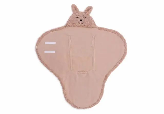 Κουβέρτα Αγκαλιάς Καθίσματος Αυτοκινήτου Bunny Wild Rose – Jollein 2
