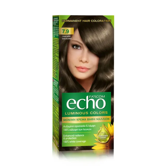 ΕCΗΟ ΣΕΤ ΒΑΦΗΣ 60ΜL 7.9 ΞΑΝΘΟ ΜΠΕΖ/ BEIGE BLONDE