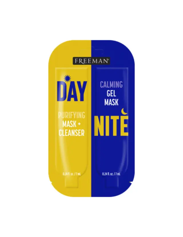 Freeman Dual Chamber Hydrating Mask Μάσκα Προσώπου Ημέρας & Νύχτας 2 x 30ml