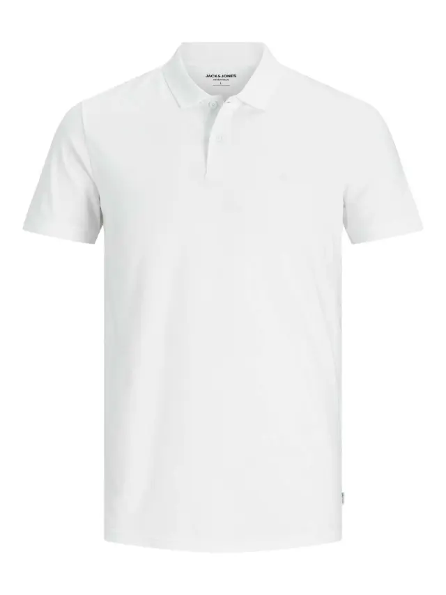JJEBASIC POLO SS NOOS White