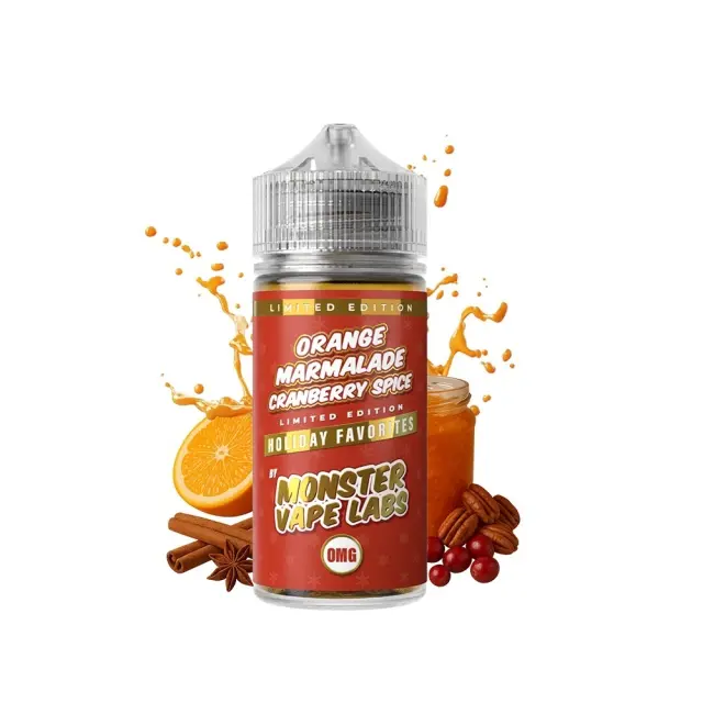 Orange Marmalade Cranberry Spice 30ml (120ml) - Monster Vape Flavorshots