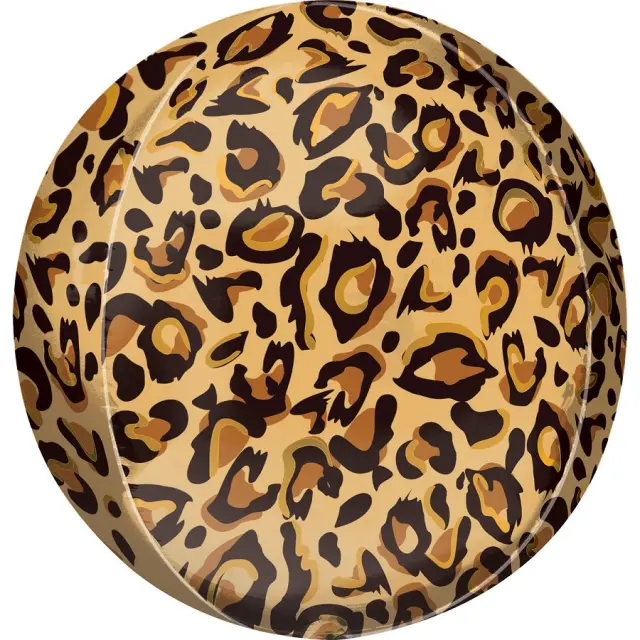Μπαλόνι Φοιλ Orbz Leopard / 38εκ Χ 40εκ Safari Animalier - Animal Print